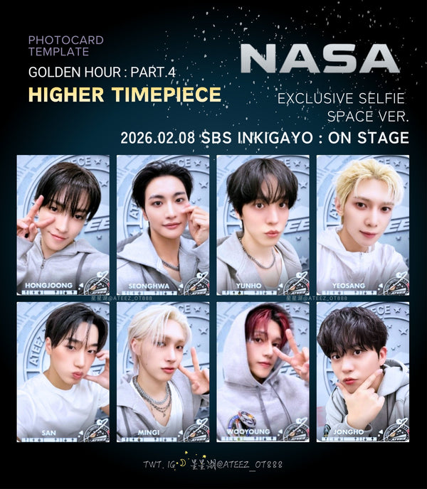 SBS INKIGAYO NASA SPECIAL SELFIE SPACE VER