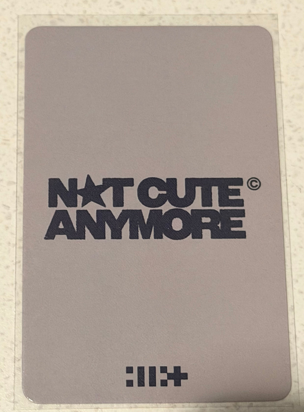 OT5 UNIT Photocard