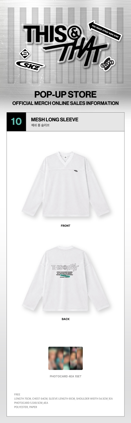 THIS & THAT MESH LONG SLEEVE