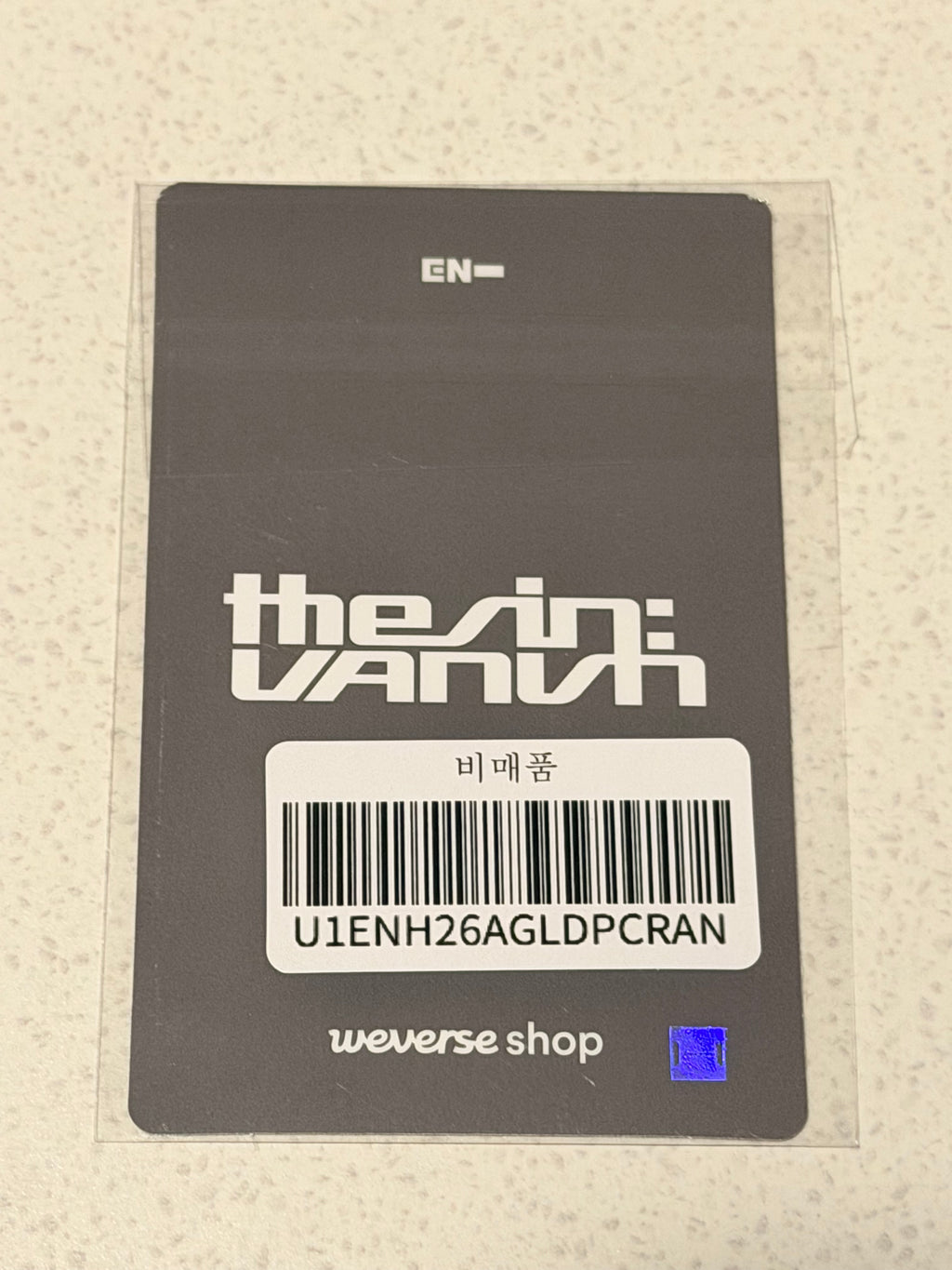 WEVERSE SHOP BENEFIT PHOTOCARD