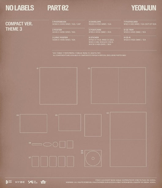 NO LABELS PART.02 [COMPACT VER][RANDOM]