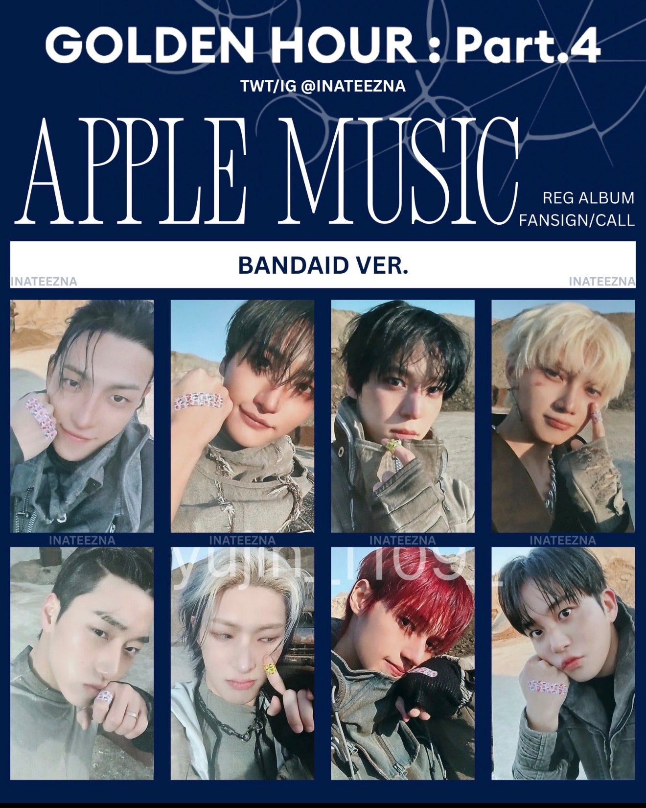 APPLE MUSIC BENEFIT PHOTOCARD
