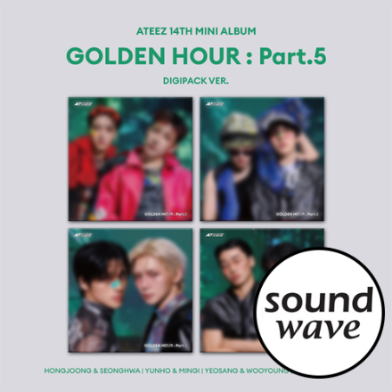 GOLDEN HOUR PART.5 UNIT DIGIPACK PHOTOCARD [SOUNDWAVE]