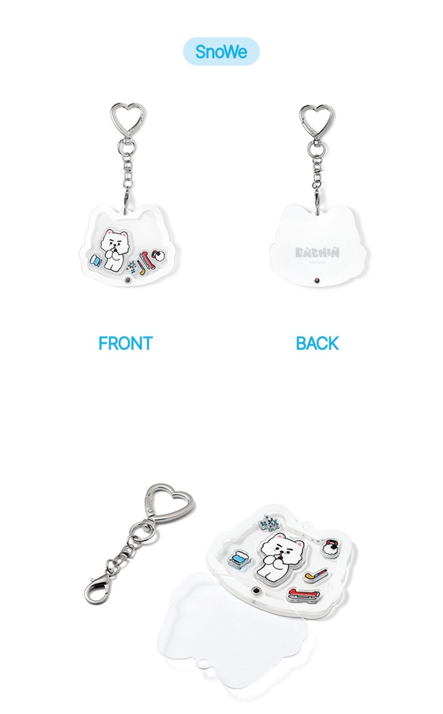 ENCHIN SHAKER KEYRING MD