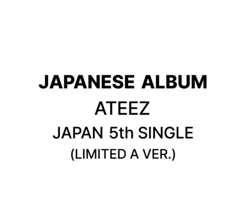 5TH JAPAN SINGLE