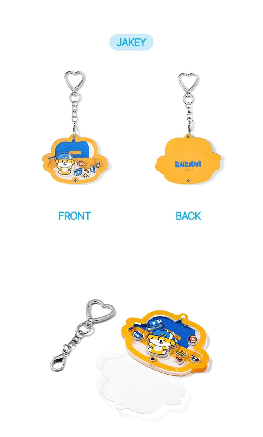 ENCHIN SHAKER KEYRING MD