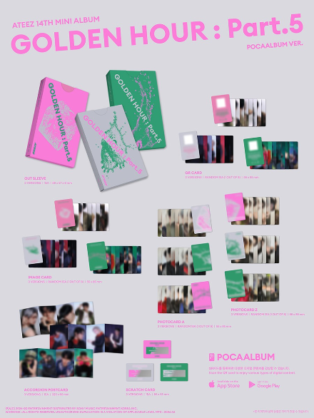 GOLDEN HOUR PART.5 [POCA ALBUM Z VER] [PRE-ORDER]