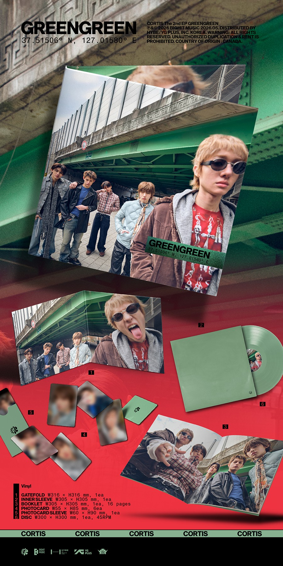 GREENGREEN [VINYL VER]