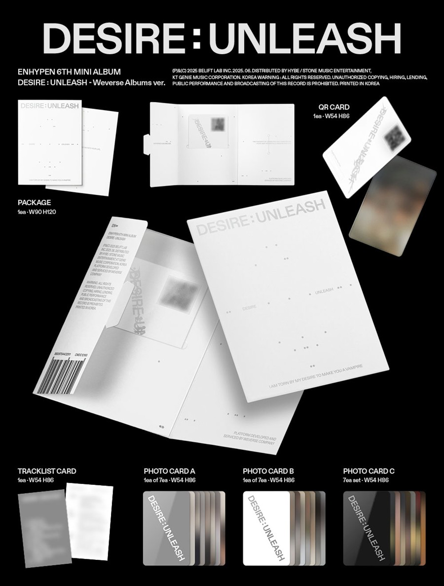 DESIRE: UNLEASH [WEVERSE ALBUM VER]