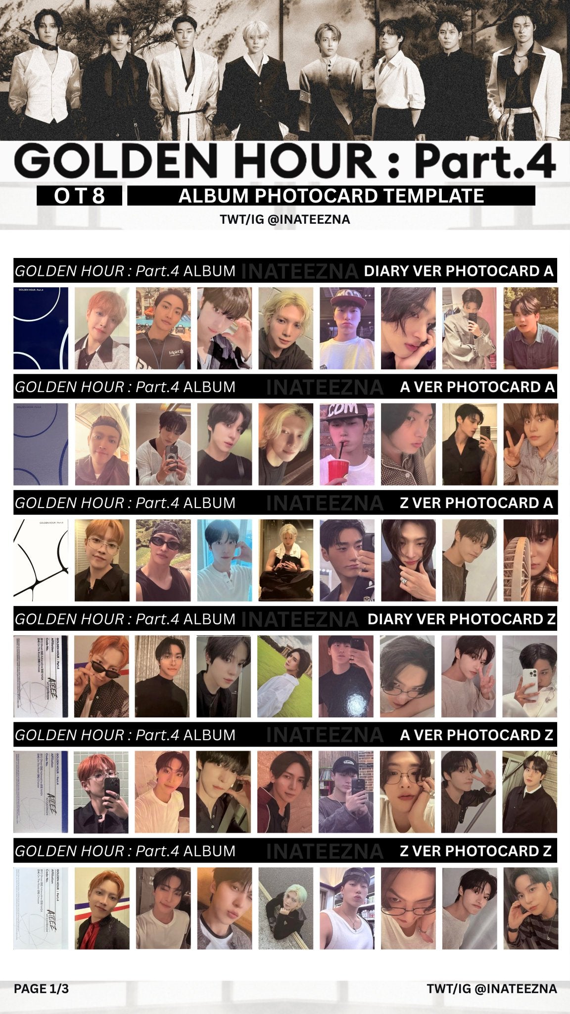 SAN [ALBUM PHOTOCARDS]
